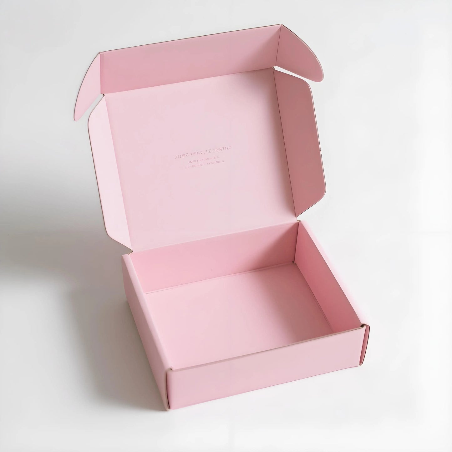 Customize Pink Gift Mailer Box Glossy and Matt Laminated for Socks for Mailer &