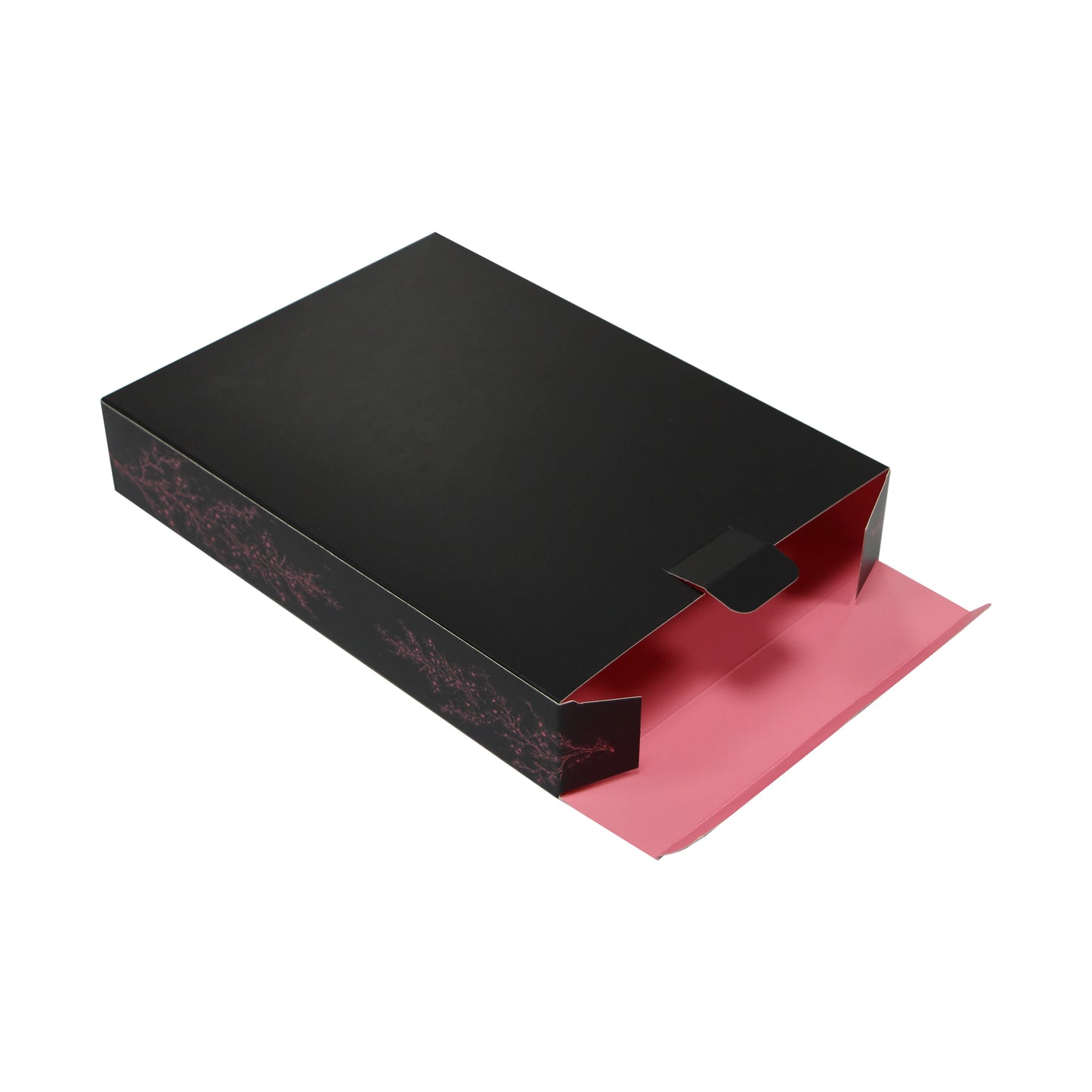 Custom Print Logo Corrugated Paper Box Top Open Lock Bottom for  Cosmetic Socks Matte Finishing Packaging Box