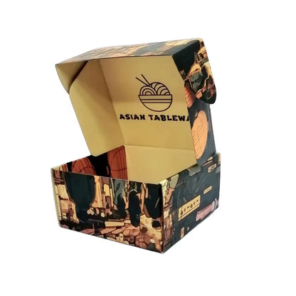 Prime Branded Eco-Friendly Kraft Paper Carton Custom Printed High Quality Shipping Box for Clothes Underwear Gift Packaging