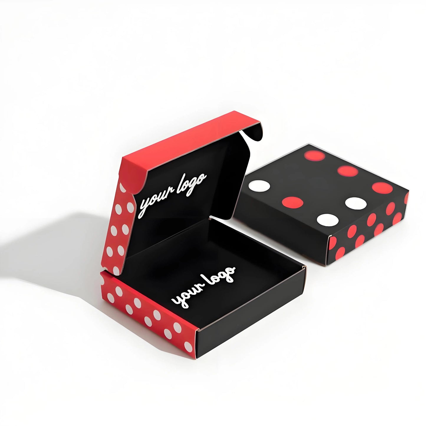 Package Design Custom Logo Branded Corrugated Cardboard Luxury Clothing Box Packaging Custom Print Shipping Postage Mailing Box