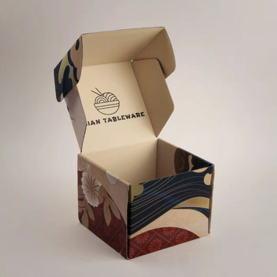 Corrugated Paper Gift Box for Packaging Eco-Friendly Recyclable Material Suitable for Gift Customizable Size Logo, ISO Certified
