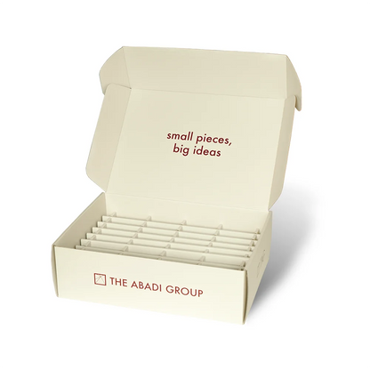 Customised Little Small Subscription Cardboard Mailer Shipping Packaging Boxes Packaging With Foam Inserts Inside for 3 Products