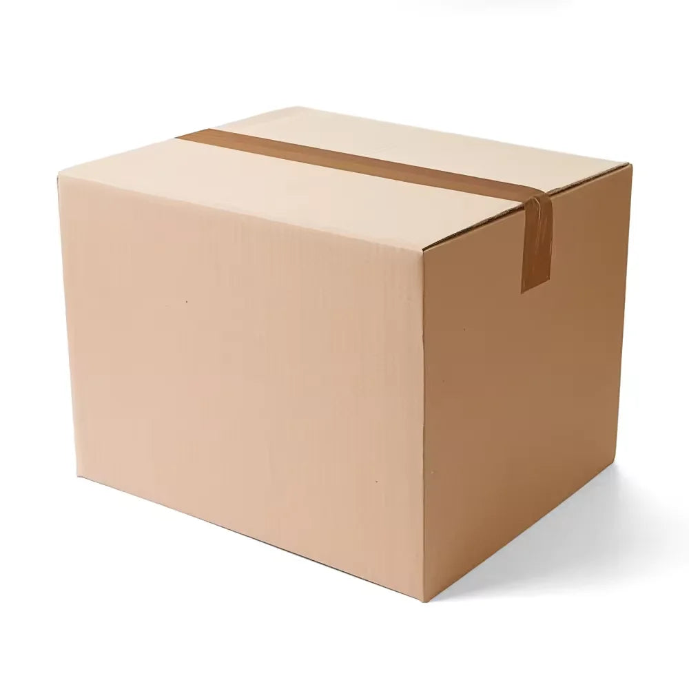 High Quality Corrugated Cardboard Box Packaging  Recyclable Carton B Flute Single Wall 3 Layers Shipping Moving Boxes