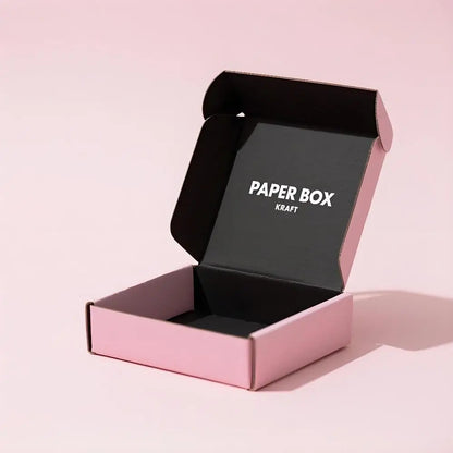 Wholesale Custom Pink Tissue Paper Gift Box Set with Logo Custom Boxes