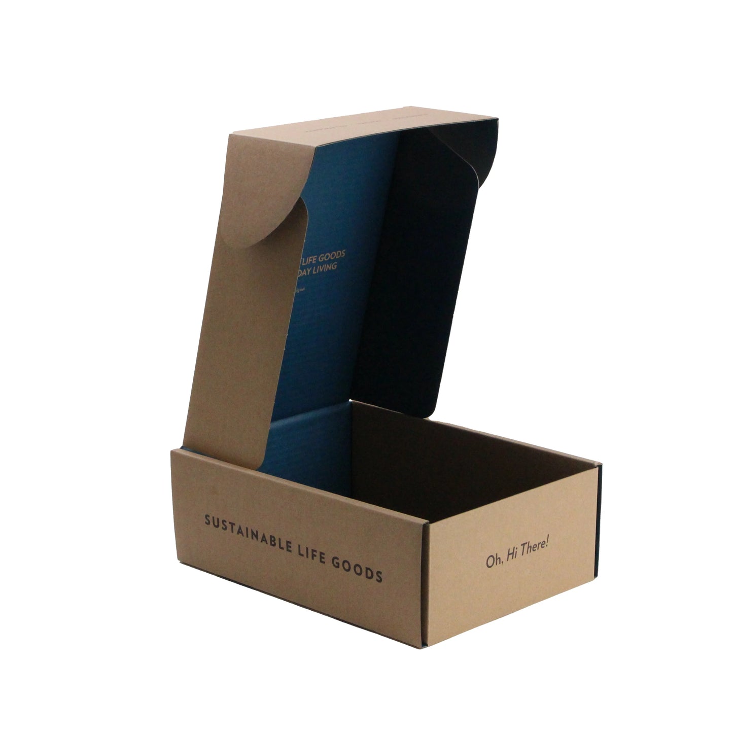 Kraft Box Packaging Eco-Friendly Recyclable Corrugated Shipping Mailing Gift Box Customizable Size FSC Certified for E-Commerce