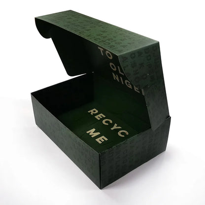 Ecommerce Custom Luxury and Extravergant Box Packaging Clothes Foldable Corrugated Cardboard Paper Shipping Mailer Box