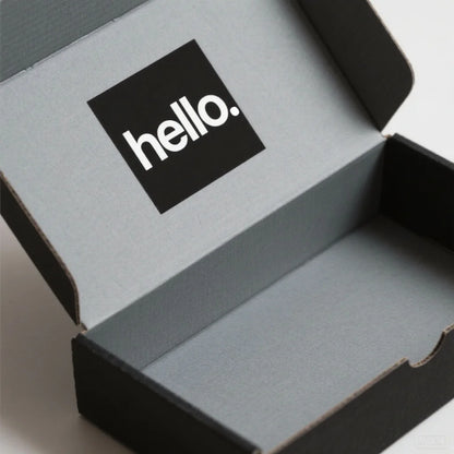 Minimalist Kraft Paper Packaging Rigid Gift Box Oem Shipping Mailer Packaging Corrugated Box Eco Friendly Cardboard Paper Boxes