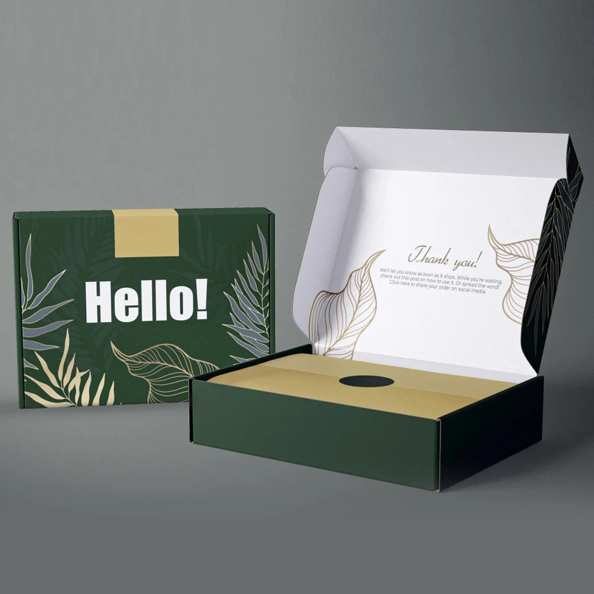 Custom Subscription Boxes for Packaging Custom Cardboard Corrugated Shipping Mailer Box Manufacture