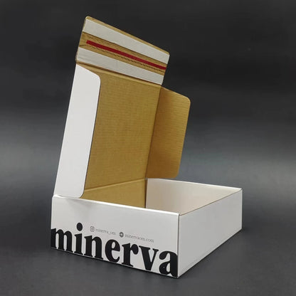 Custom E-commerce Monthly Subscription White Paper  Moving Zipper Cardboard Corrugated Shipping Packaging Boxes for Clothing