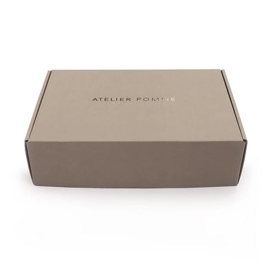 Luxury Custom Cardboard Gift Mailing Mailer Shipping Box Beige Corrugated Paper Packing Cardboard Box