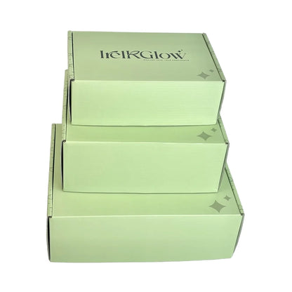 Custom High Quality Green Corrugated Mailer Transport Box Quality Paper Boxes