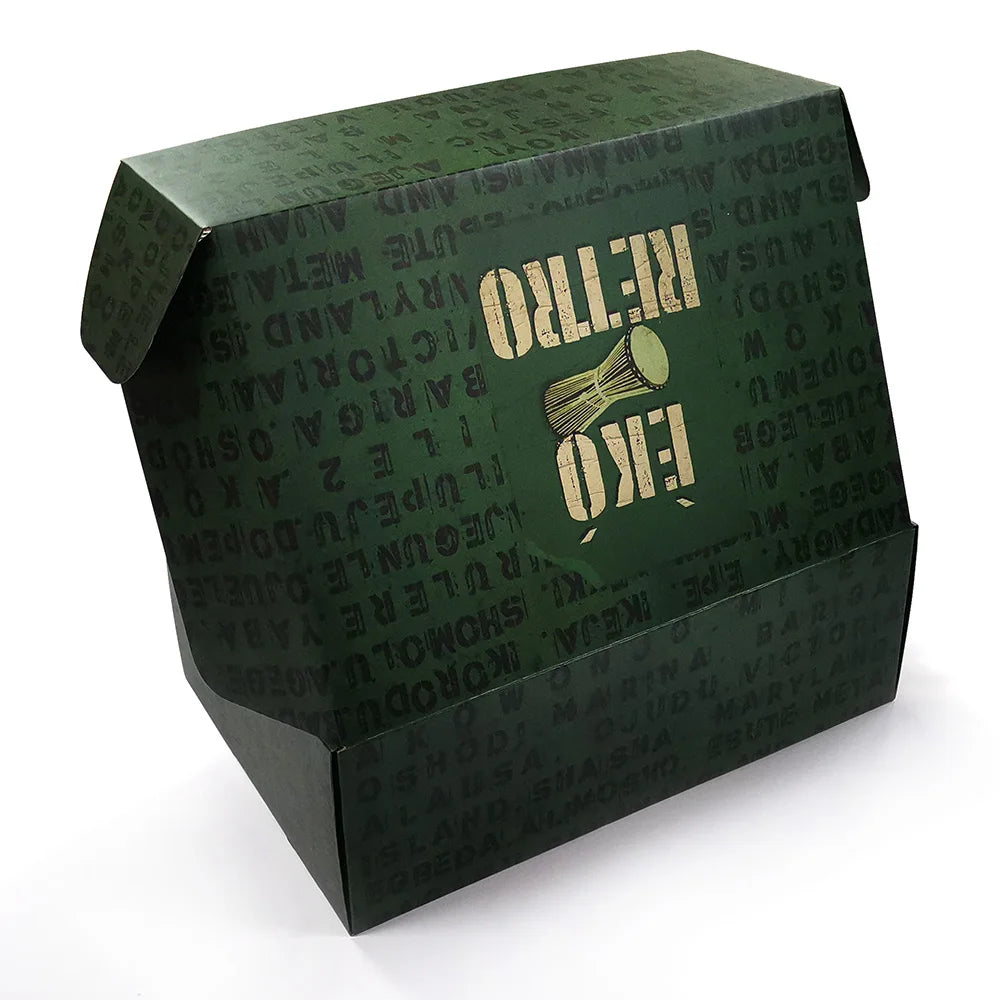 Custom logo China Wholesale Airplane Corrugated Carton Box Paper Gift Box Golden Supplier Corrugated Cardboard Cake Box
