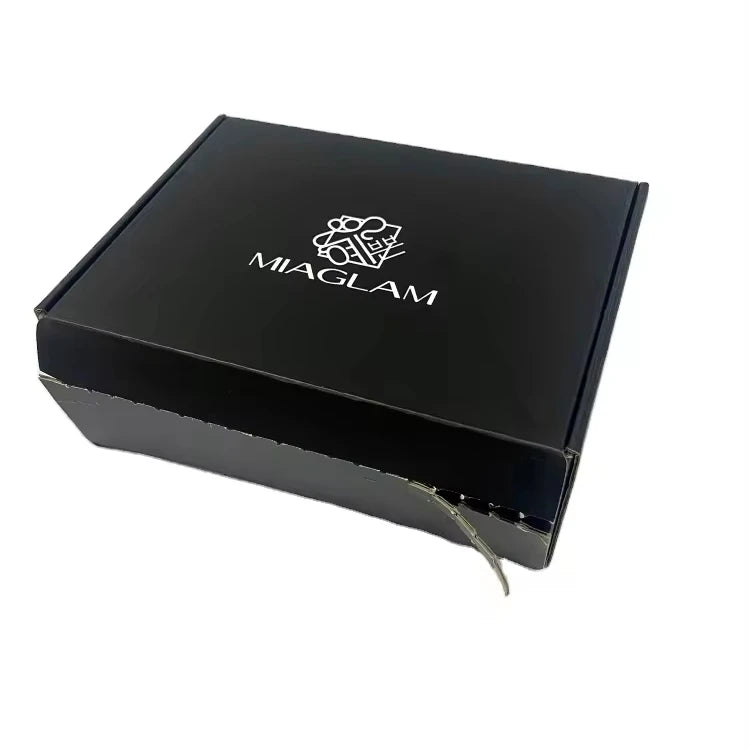Customized Printed Cardboard Tear Strip Zipper Shipping Mailer Boxes Packaging for Clothing With Logo