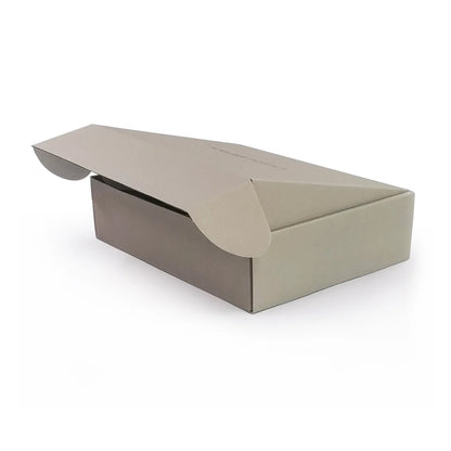 Luxury Custom Cardboard Gift Mailing Mailer Shipping Box Beige Corrugated Paper Packing Cardboard Box
