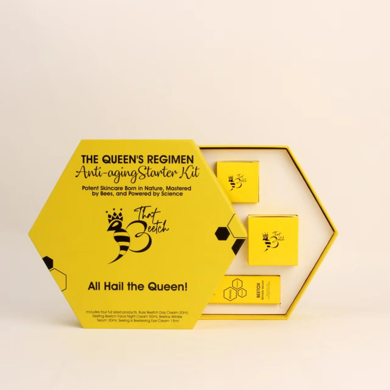 Lid and Base Gift Box Custom Package Design Yellow Cardboard Skin Care Packaging for Cosmetic FSC Certified Custom Box Design