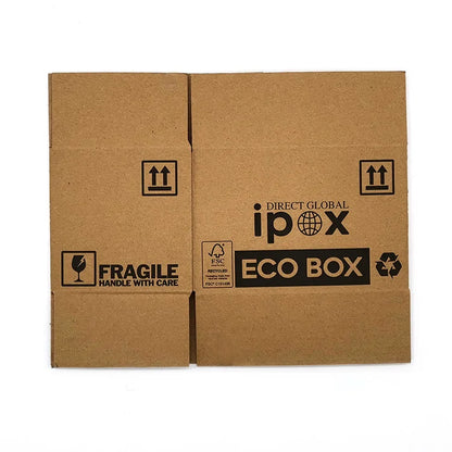 Wholesale Customized Single Wall B-flute 3 Layer Cardboard Corrugated Shipping Mailing Postal Carton Box