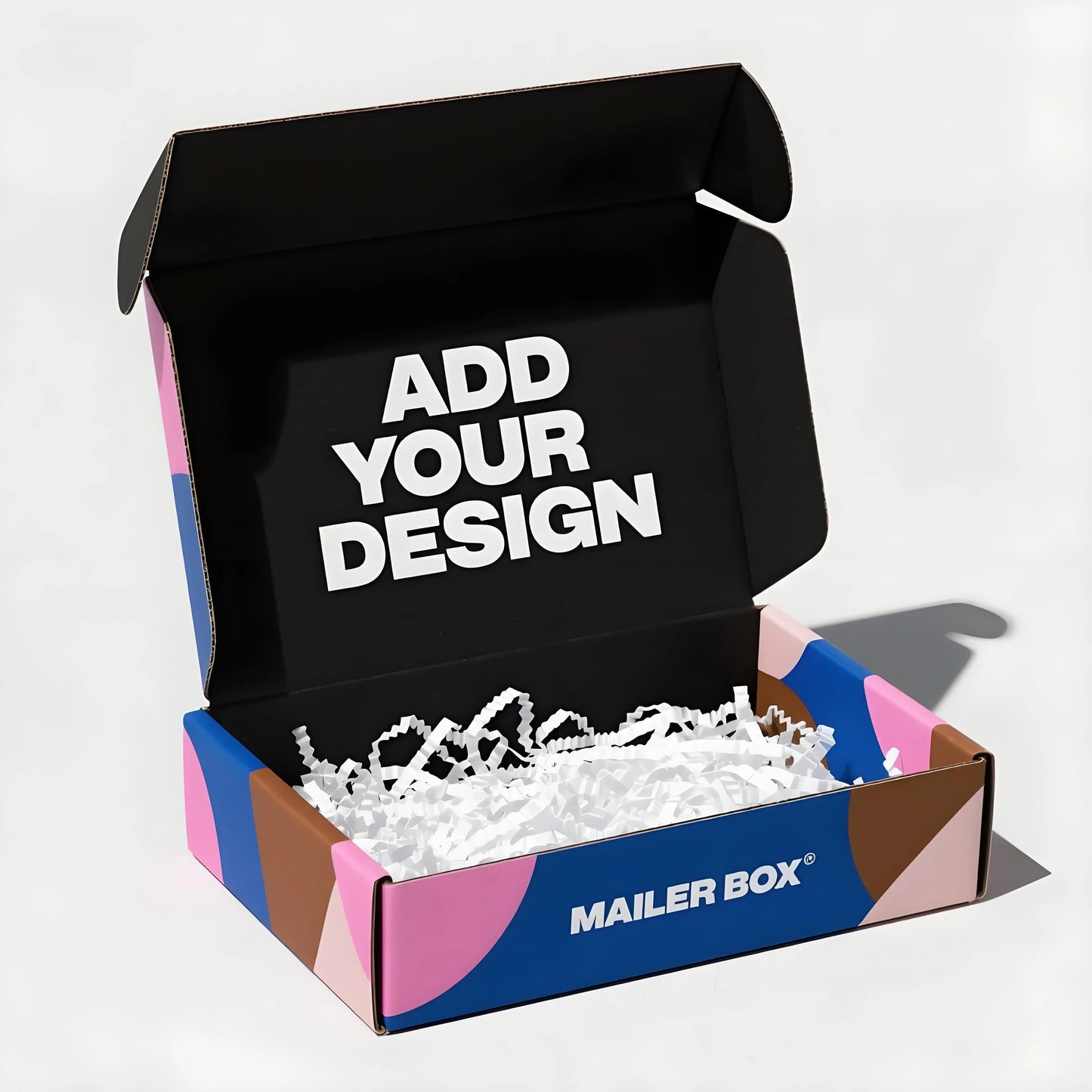 Elegant Cardboard Gift Boxes for Cosmetics Raffia Lining Craft Mailer Shipping Box and Perfume Shoes Clothing Packaging Box
