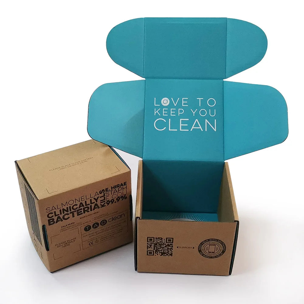 Package Design Gift Box Packaging With Logo Recyclable Custom Mailer Boxes Corrugated Shipping Packaging Kraft Box Kraft FSC