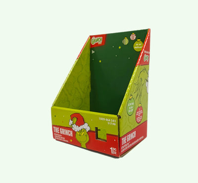 Advertising Pop Countertop Cardboard Paper PDQ Display Unit Box Carton Small Counter Table Top Display Stand