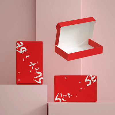 China Fujian Custom Printed Magnet Closure Rigid Paper Clamshell Box Xiamen Shiny Clamshell Lingerie Packaging Underwear Boxes