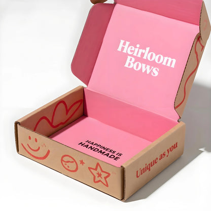 Recycled Materials Packaging Box with Sticker for Eyelash Boxes for Eco-Friendly Storage and Display