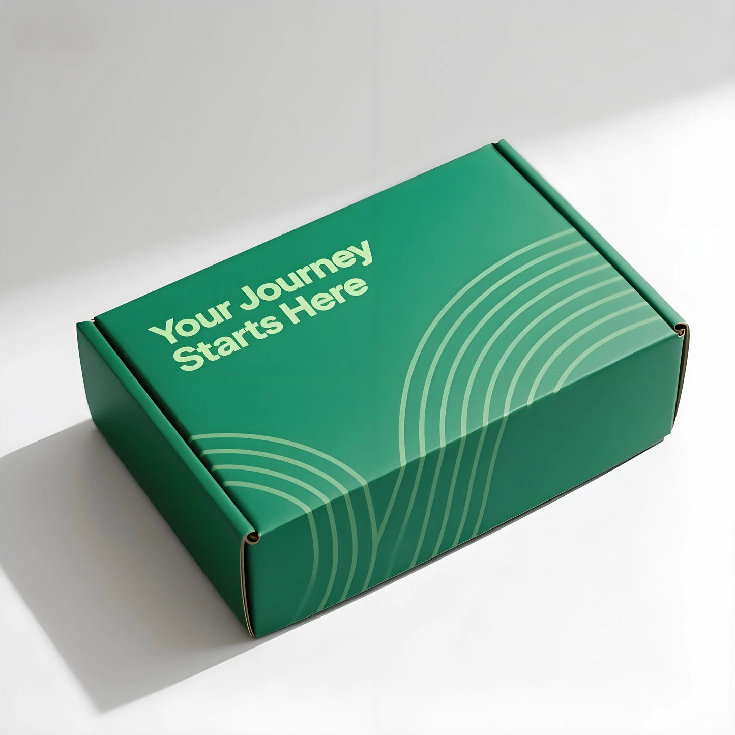 Green Customized Premium Airplane Gift and Transport Box Customized Green Premium Transport and Airplane Gift Box