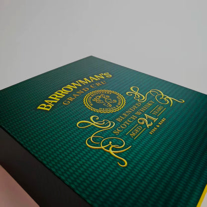 OEM High-End Gold Foil Glossy Lamination Luxury Wine Bottle Gift Box Magnet-Closure Box Carton Wine Gift Box Packaging