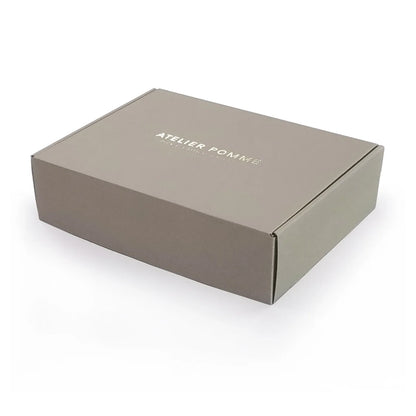 Free Design Custom Printed Forest Green Ecommerce Cardboard Shipping Packaging Box  Beige Gift Paper Mailer Boxes Custom