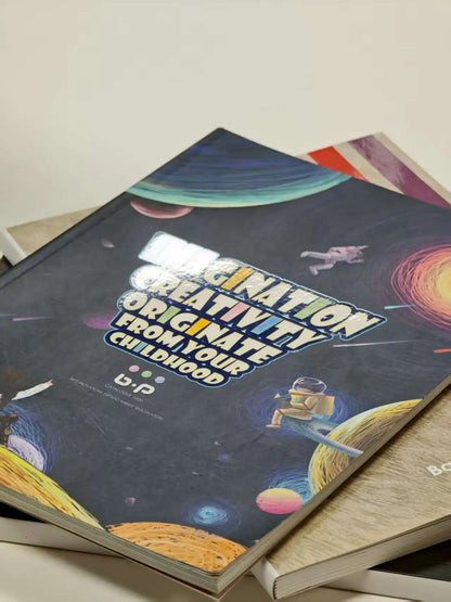 Matt Lamination UV Printing Soft Cover Fancy Paper Saddle Stitching Four-Color Brochure Offset Paper Customized Printing Catalog