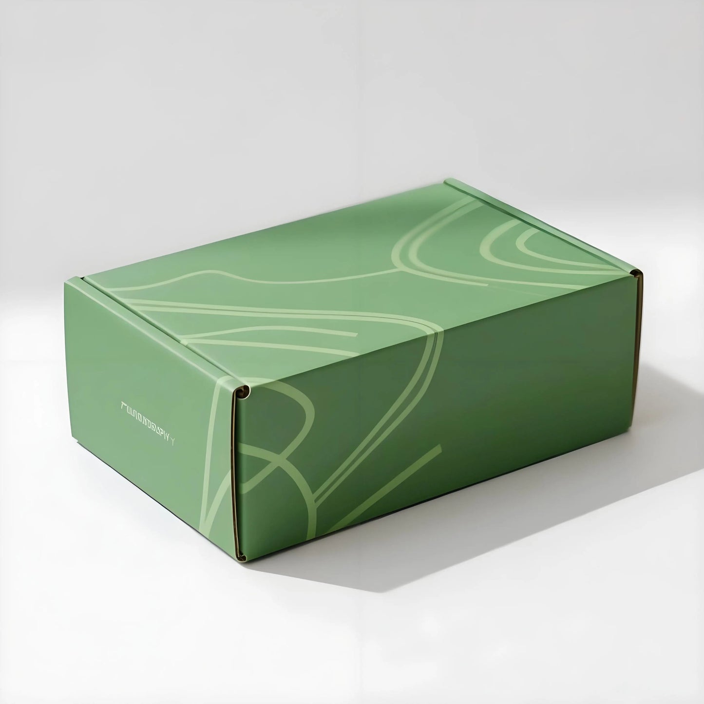 Green Customized Premium Airplane Gift and Transport Box Customized Green Premium Transport and Airplane Gift Box