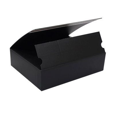 Packing Shipping Ecommerce Easy Self Seal Tape Cardboard Mailer Box With Tear Strip Zipper Auto Lock Bottom Corrugated Box