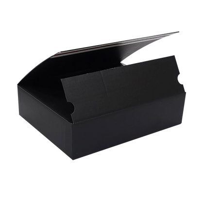 Packing Shipping Ecommerce Easy Self Seal Tape Cardboard Mailer Box With Tear Strip Zipper Auto Lock Bottom Corrugated Box