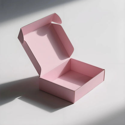 Customize Pink Gift Mailer Box Glossy and Matt Laminated for Socks for Mailer &