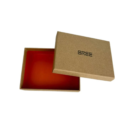 Craft Cardboard Gift Boxes with Kraft Paper Liner Wallet Packaging Custom Design Shipping Packaging Box Wholesale