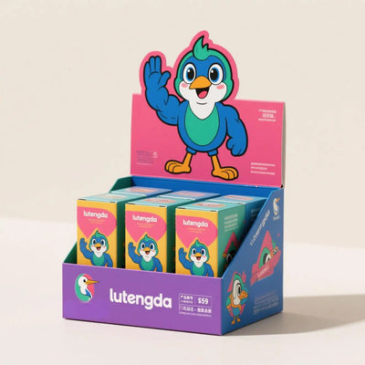 Custom Printed Cardboard Counter Top Display Boxes Shelf Ready Box Packaging Pop up PDQ Display Box for Retail Store
