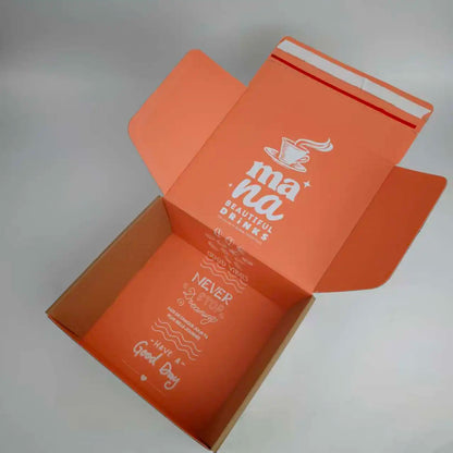 Premium Branded Shipping Box High Quality Offset Printed Corrugated Inside for Retail Drinks Apparel FSC Top Factory