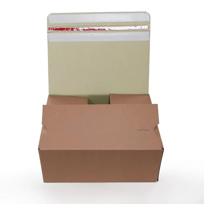 Personalised Original Sustainable Peal Paper Corrugated Aircraft Mailer Box With logo