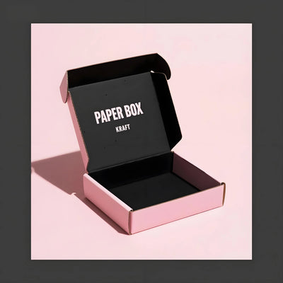 Wholesale Custom Pink Tissue Paper Gift Box Set with Logo Custom Boxes