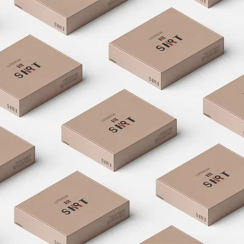 Recycled E Commerce Wholesale Corrug Subscription Box Custom Design Shipping Embossed Boxes With Logo Packaging Clothing