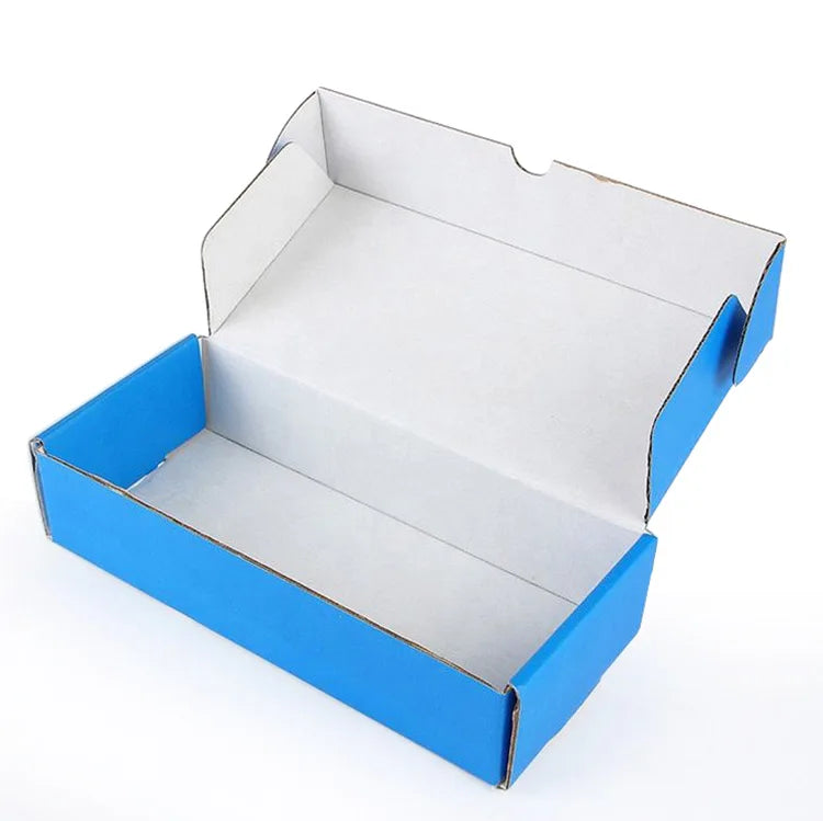 Xiamen Factory Wholesale Cardboard Paper Shoes Box with Custom logo Eco-friendly Packaging Box Shoes