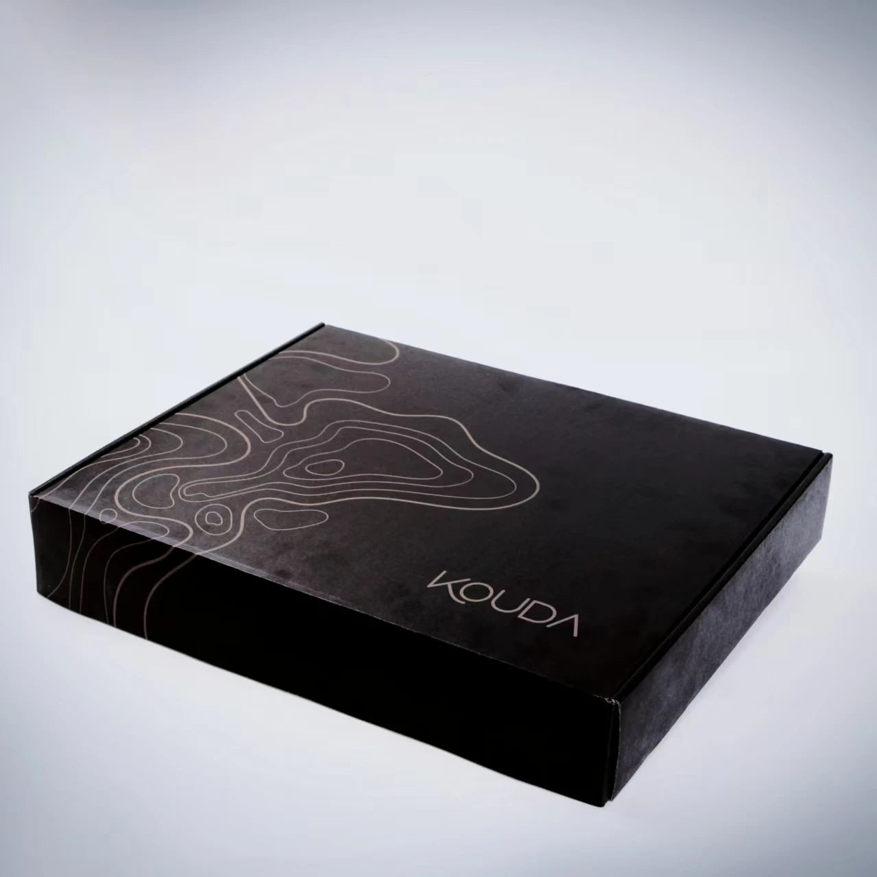Kraft Box Packaging Luxury Kraft Box Black Printed Gift Corrugated Kraft Box for Premium Product Shipping Display Eco-Friendly