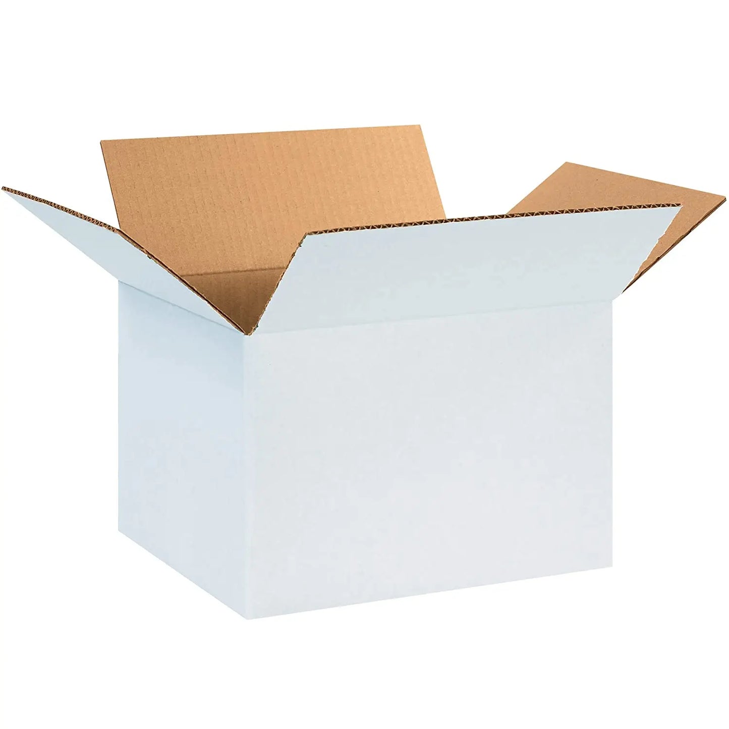 Wholesale Custom logo Corrugated Carton Packaging Original White Recycled Paper Kraft Mailer Box
