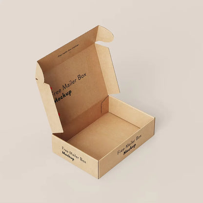Shoe Packaging Paper Box Kraft Packaging Mailer Box Custom Cardboard Corrugated Shipping Box With Logo