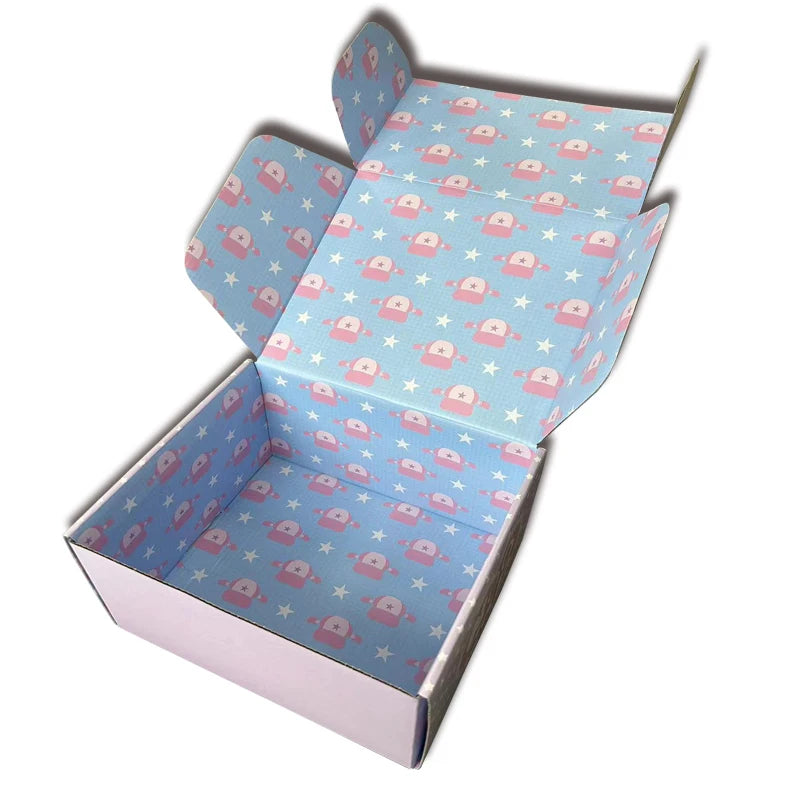 Wonderful Cotton Fibers Container Shipping Mailer Box Packaging Creating Fuller Appearance Corrugated Attach Statically Holder