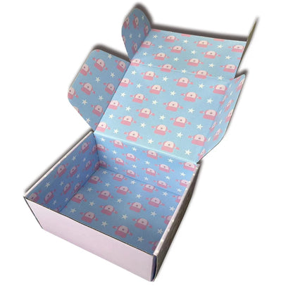 Wonderful Cotton Fibers Container Shipping Mailer Box Packaging Creating Fuller Appearance Corrugated Attach Statically Holder