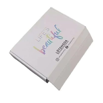 Free Design  High Quality Colorful Biodegradable Gift Perfume Corrugated Paper Packaging Mailer Box