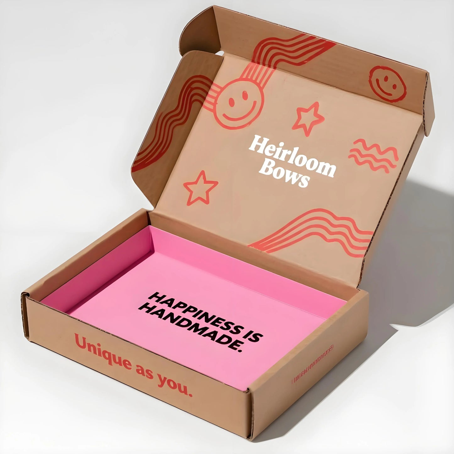 Recycled Materials Packaging Box with Sticker for Eyelash Boxes for Eco-Friendly Storage and Display