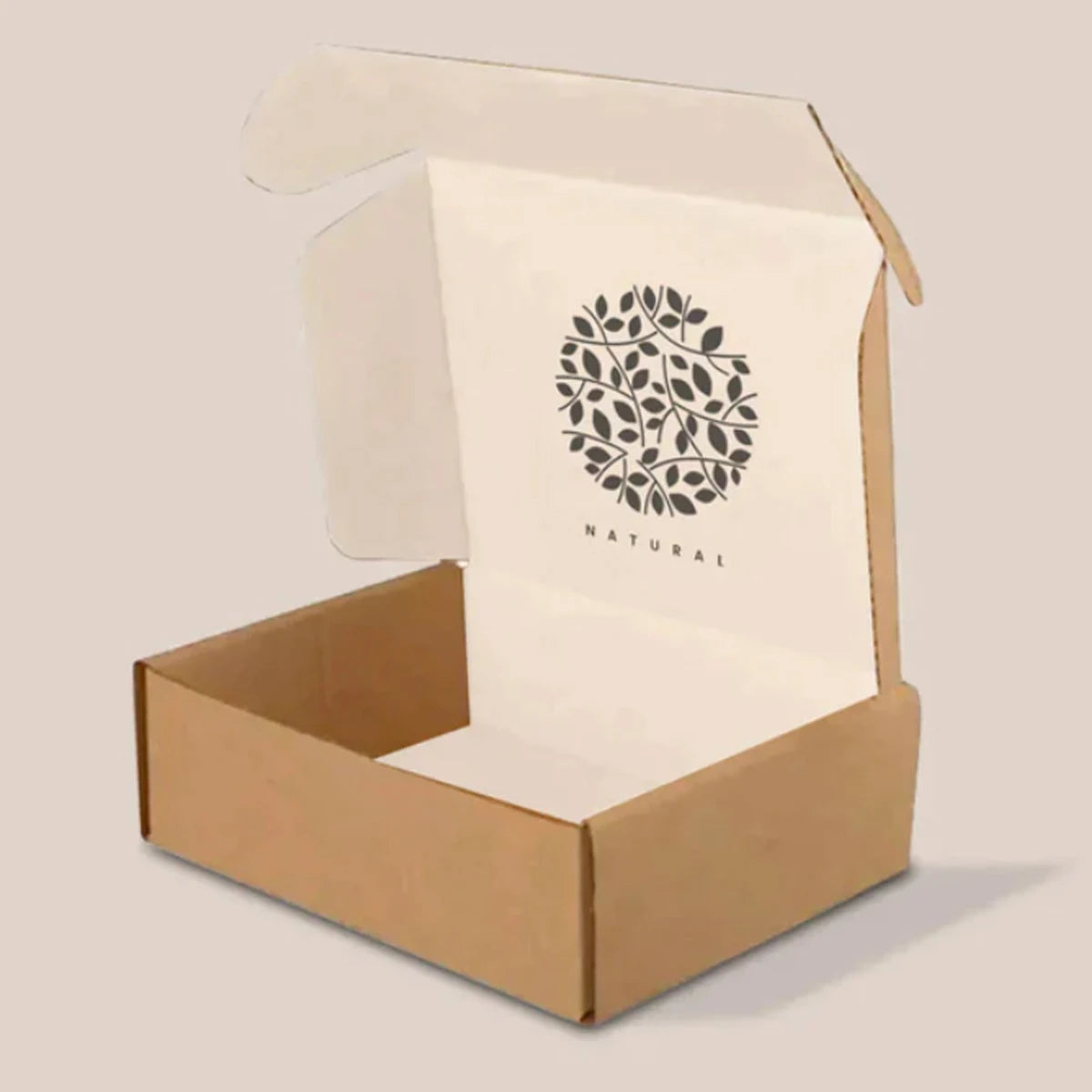 Wholesale Customized Single Wall B-flute 3 Layer Cardboard Corrugated Shipping Mailing Postal Carton Box
