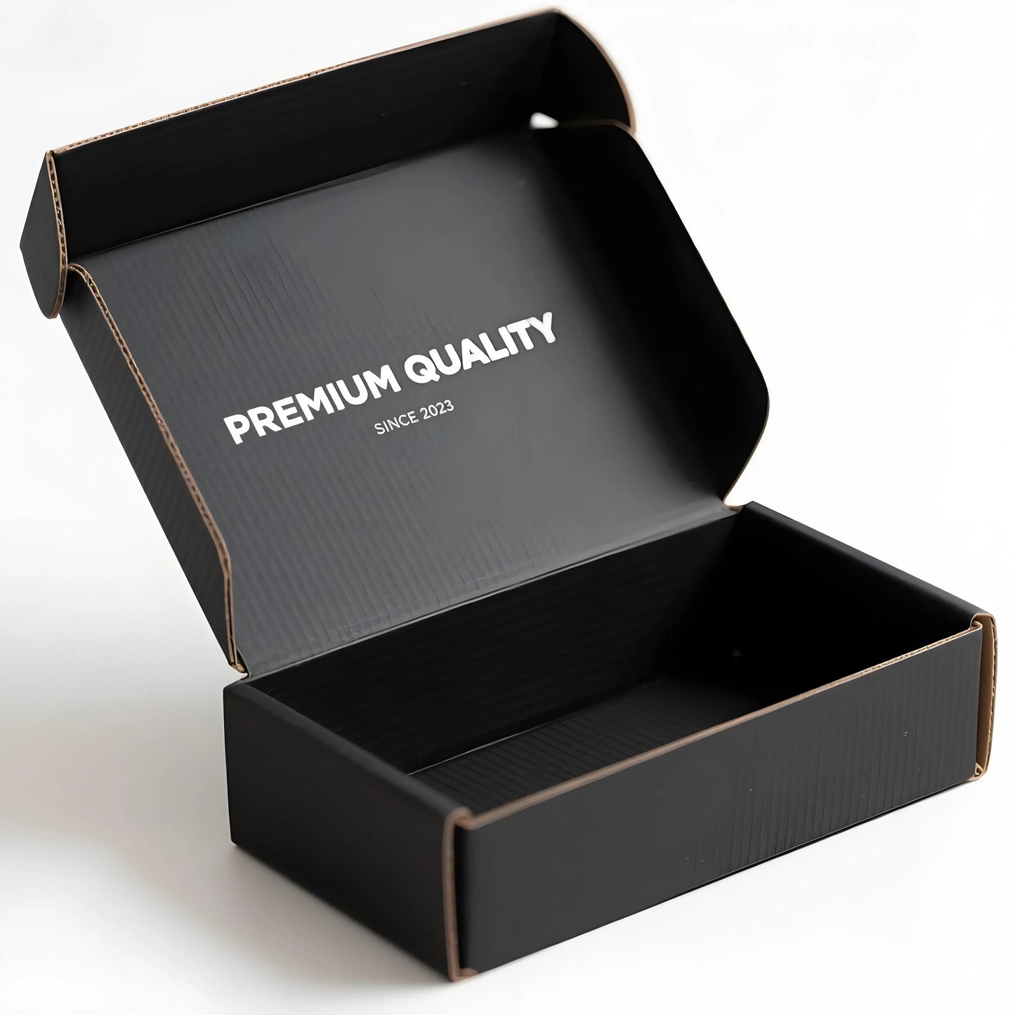 Patterned Colored Deep Square Cube Mailer Branded Postal Mailing Packaging Boxes for Clothing Brand