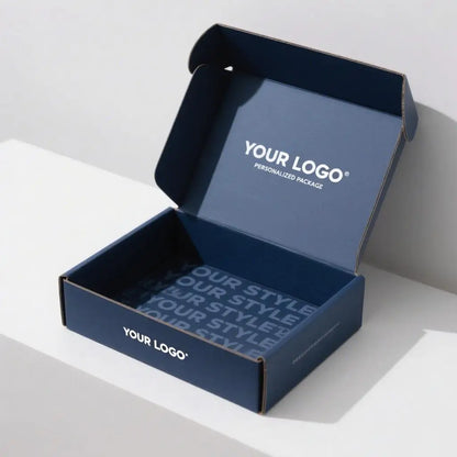 Custom Paper Cardboard Packaging Clothing Parcel Box Packages Lingerie Personalized Shipping Box with logo